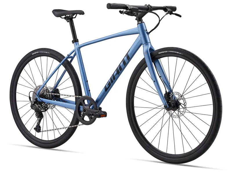 2026 Giant Escape 1 Disc - Rigid Hybrid Bike - Frost Silver-1