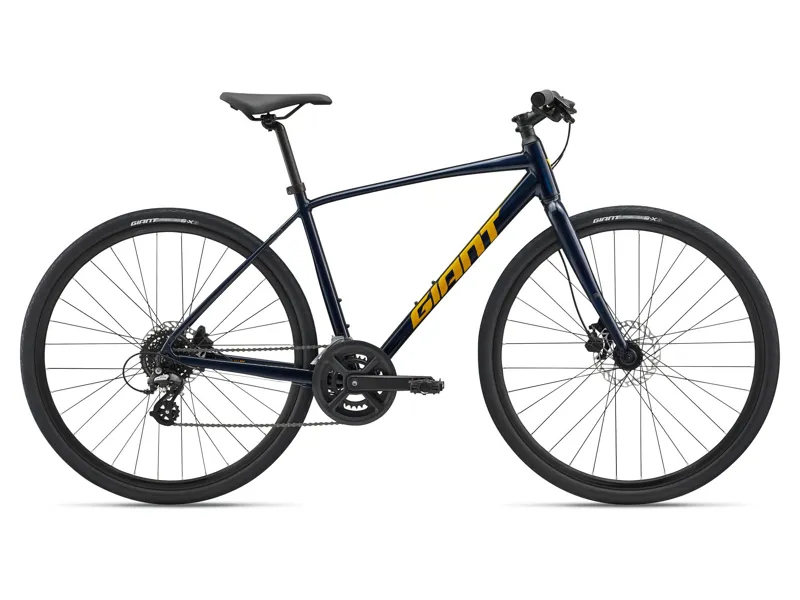 2025 Giant Escape Disc 3 Hybrid Bike - Ultra Navy