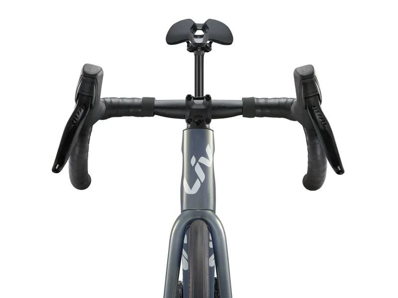 2025 Liv Langma Advanced Pro 1 - Rival AXS equipped Road Race bike - Gloss Aurora Noise-5