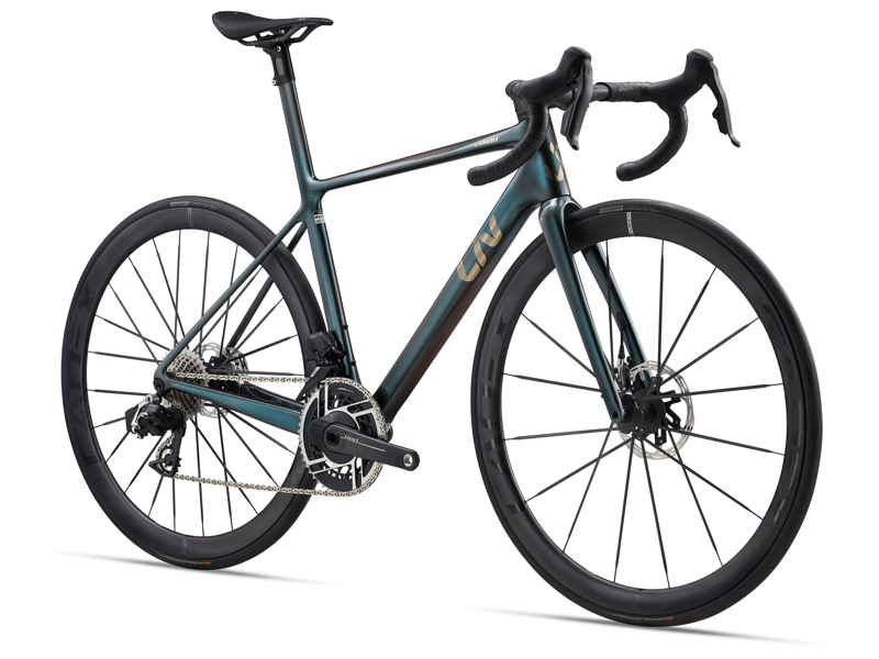 2025 Liv Langma Advanced SL 0 - SRAM Red AXS equipped Road Bike - Tahitian Pearl-1
