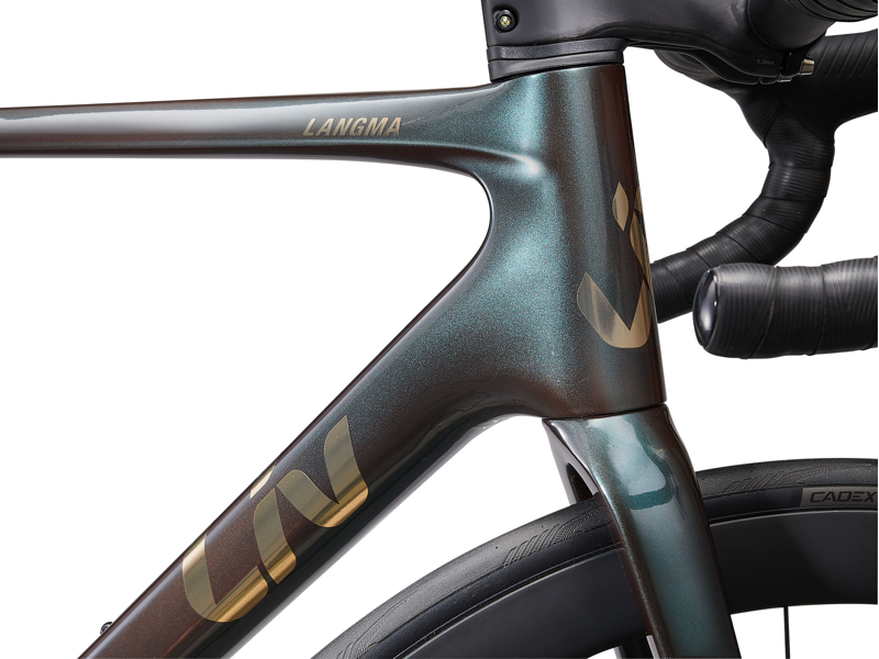 2025 Liv Langma Advanced SL 0 - SRAM Red AXS equipped Road Bike - Tahitian Pearl-8