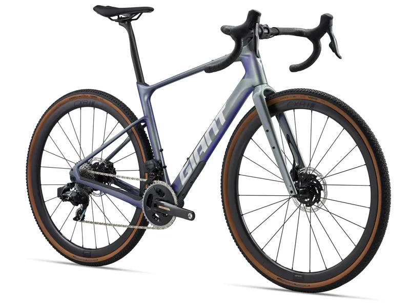 2025 Giant Revolt Advanced Pro 0 - Carbon Gravel Bike - Gloss Interstellar / Chrome-1
