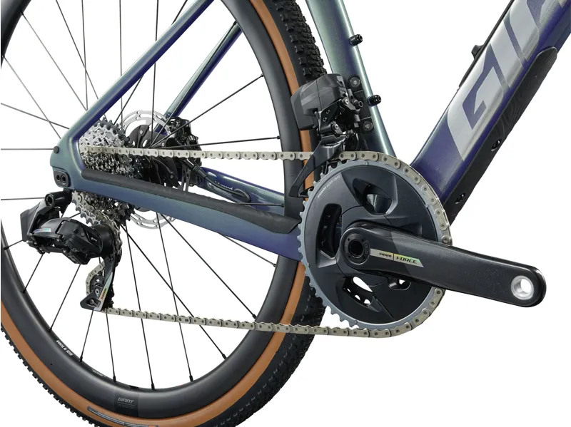 2025 Giant Revolt Advanced Pro 0 - Carbon Gravel Bike - Gloss Interstellar / Chrome-4