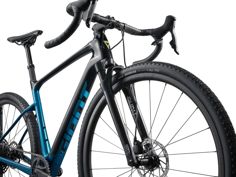 2024 Giant Revolt X Advanced Pro 2 Gravel Bike - Black and Sea Sparkle-3