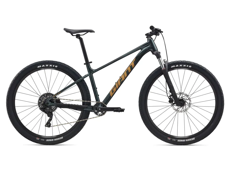 2026 Giant Talon 2 - 29 Wheel Hardtail Mountain Bike - Asphalt Green