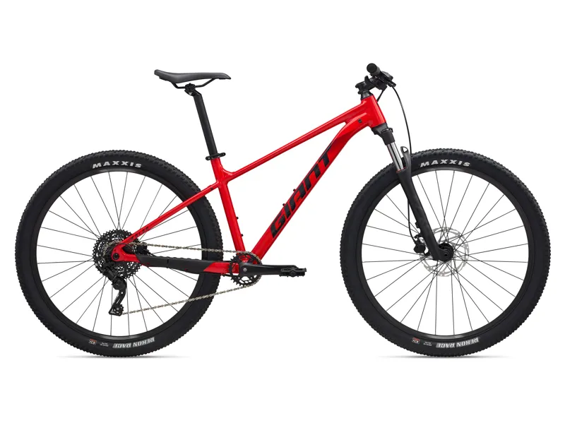 2026 Giant Talon 2 - 29 Wheel Hardtail Mountain Bike - Pure Red