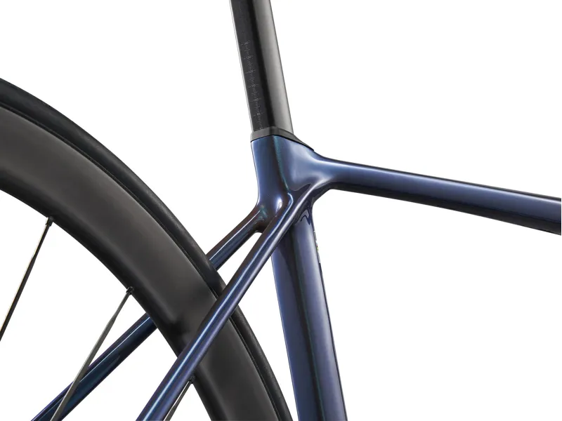 2025 Giant TCR Advanced Pro 0 - Ultegra Di2 equipped Road Race Bike - Gloss Ocean Twilight / Lightning Silver-5