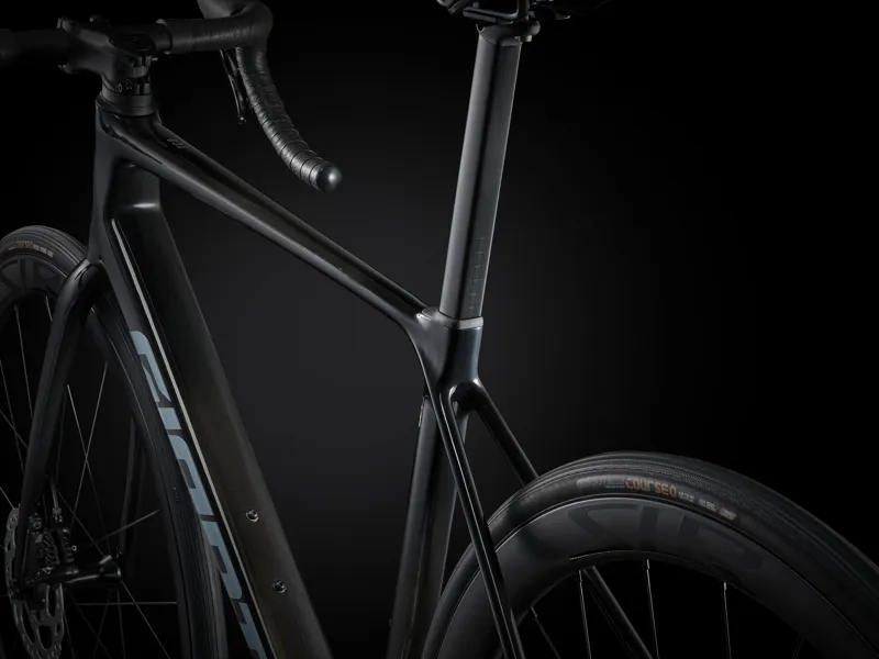 2025 Giant TCR Advanced Pro 1 - Di2 equipped Road Race Bike - Gloss Carbon / Polished Foil-11