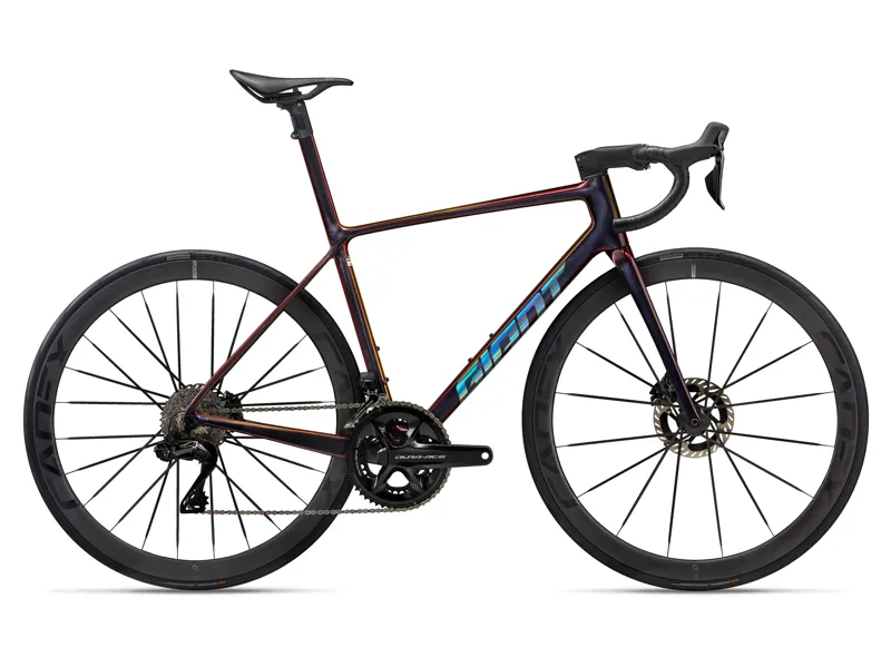 2025 Giant TCR Advanced SL 0 - Shimano Dura-Ace - Road Race Bike - Gloss Black Lava / Iris