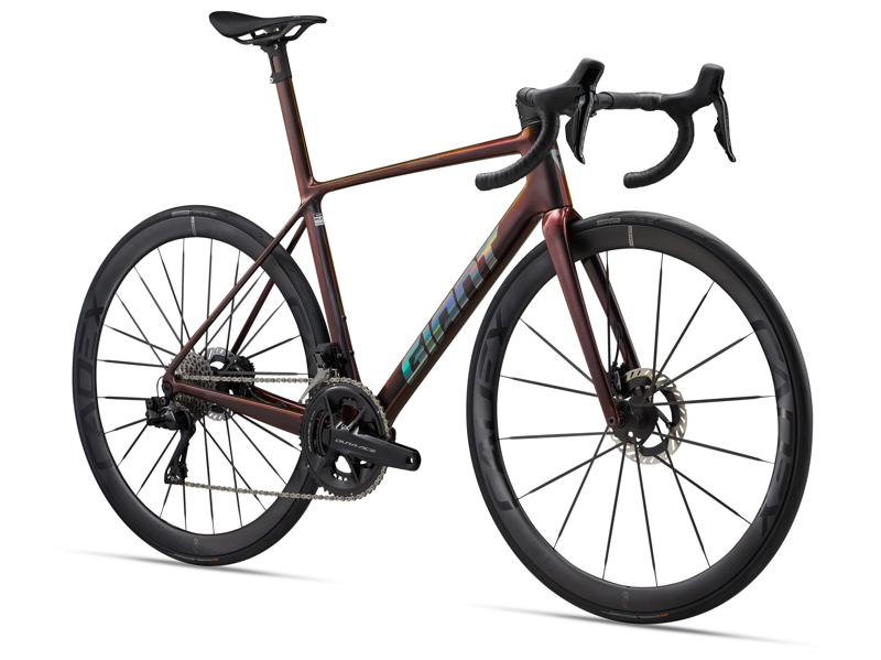 2025 Giant TCR Advanced SL 0 - Shimano Dura-Ace - Road Race Bike - Gloss Black Lava / Iris-1