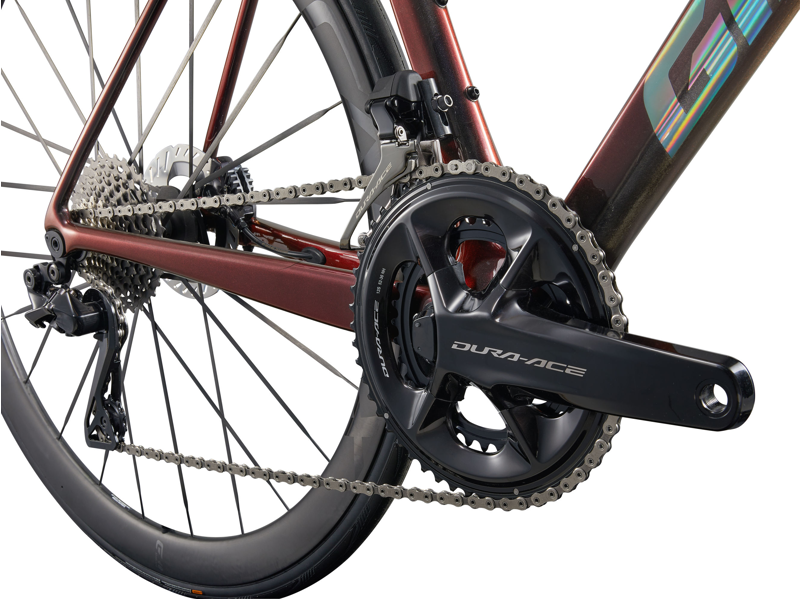 2025 Giant TCR Advanced SL 0 - Shimano Dura-Ace - Road Race Bike - Gloss Black Lava / Iris-10