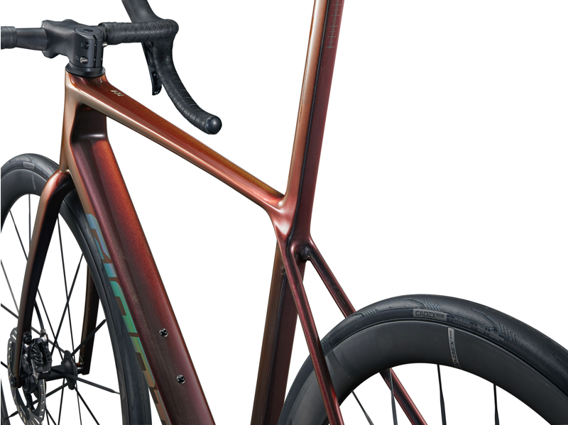 2025 Giant TCR Advanced SL 0 - Shimano Dura-Ace - Road Race Bike - Gloss Black Lava / Iris-11