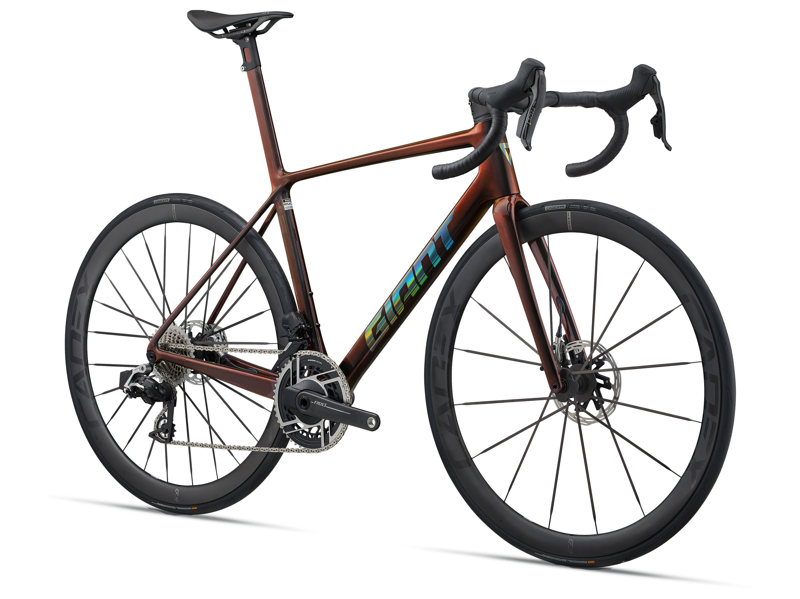 2025 Giant TCR Advanced SL 0 - SRAM Red - Road Race Bike - Gloss Black Lava / Iris-1