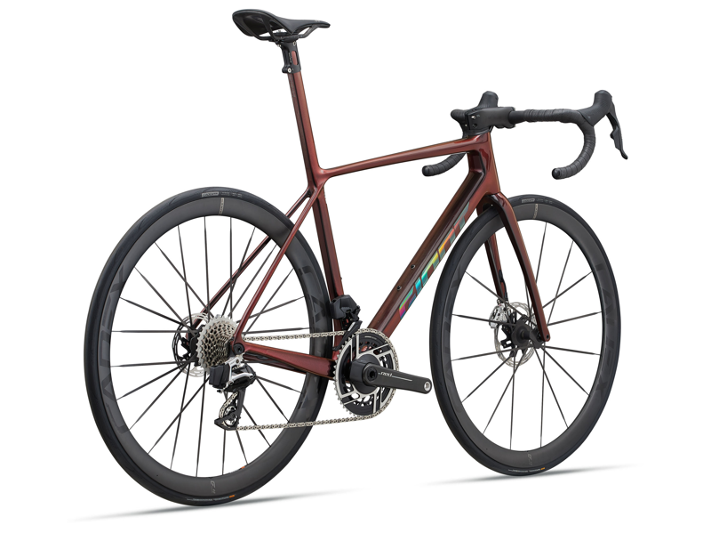 2025 Giant TCR Advanced SL 0 - SRAM Red - Road Race Bike - Gloss Black Lava / Iris-2