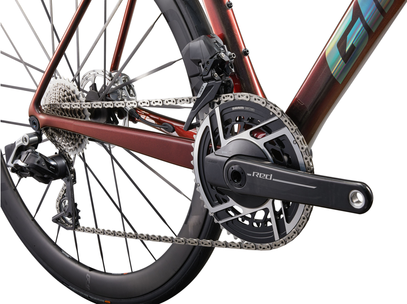 2025 Giant TCR Advanced SL 0 - SRAM Red - Road Race Bike - Gloss Black Lava / Iris-4