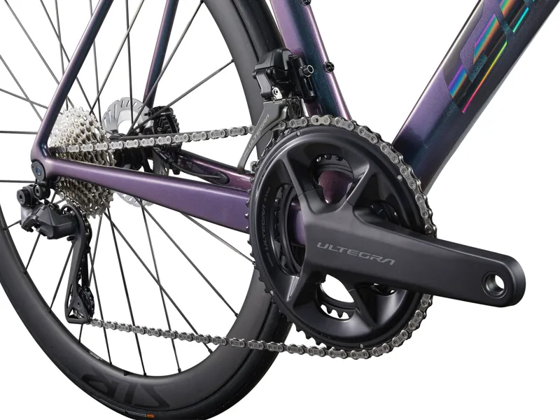 2025 Giant TCR Advanced SL 1 - Road Race Bike - Blue Dragonfly / Laser Foil-4