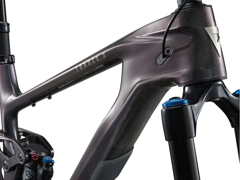 2024 Giant Trance X Advanced 1 Mountain Bike - Arctic Light-2