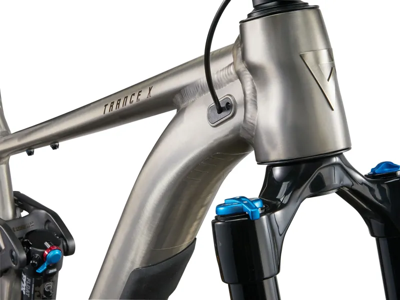 2024 Giant Trance X 1 Mountain Bike - Smoke Metal / Chrome-2