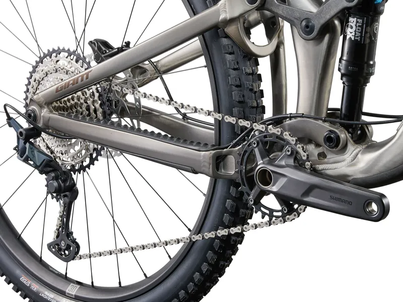 2024 Giant Trance X 1 Mountain Bike - Smoke Metal / Chrome-4