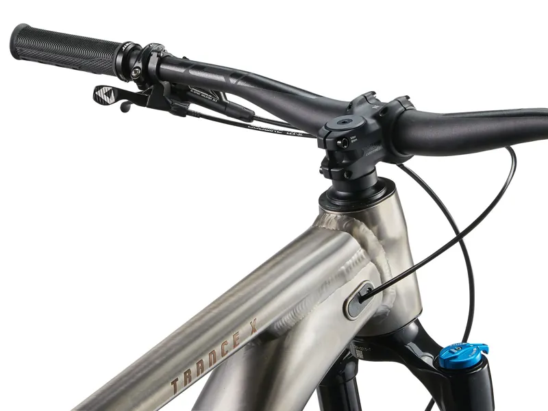 2024 Giant Trance X 1 Mountain Bike - Smoke Metal / Chrome-5