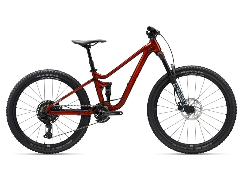 2026 Giant Faith - Full Suspension Kids Mountain Bike - Copper