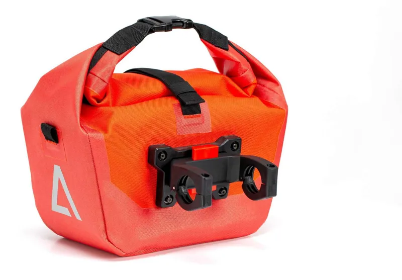 Acid FILink Front Travlr Panniers - 6 Liters - Flame Red / Black-1