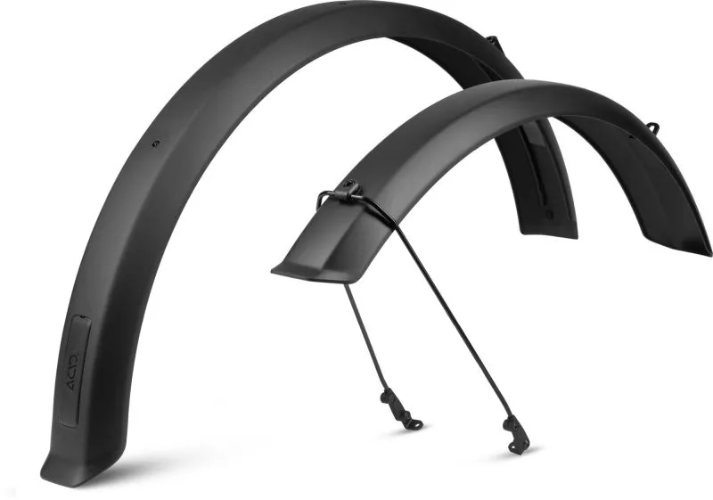 Acid Mudguard Set Sic 2.0 84 29 Inch Fully Black One Size