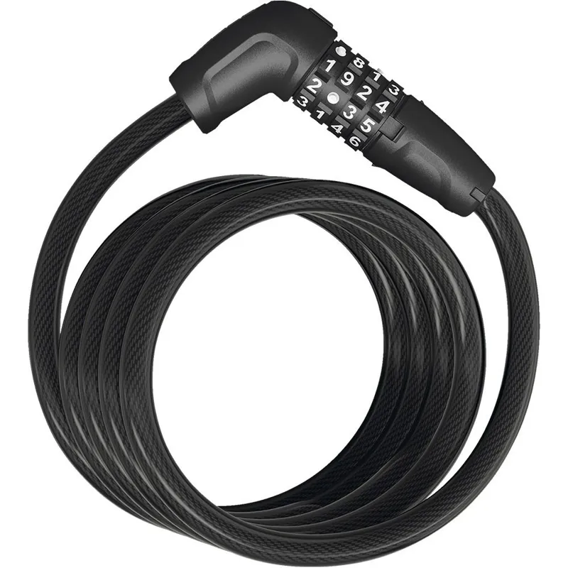 ABUS 5510C Numero Coil Cable Lock - 10mm/180cm - Black