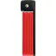 ABUS Bordo Lite 6055K Folding Locks - 85cm with SH Bracket - Red