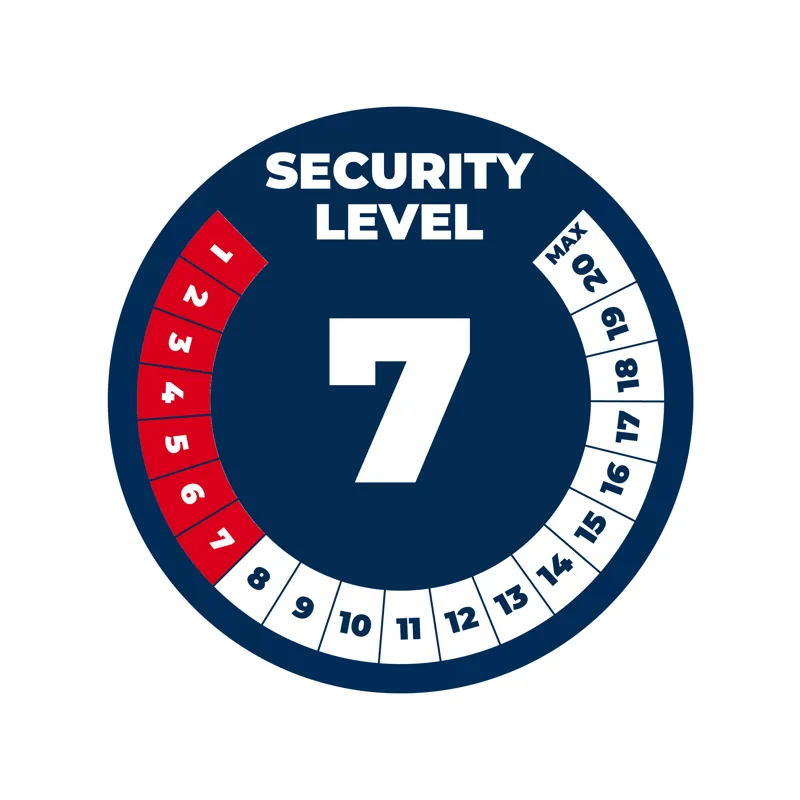 ABUS Bordo uGrip 5700K BIG Folding Key Locks - 100cm with SH Bracket - Red-2