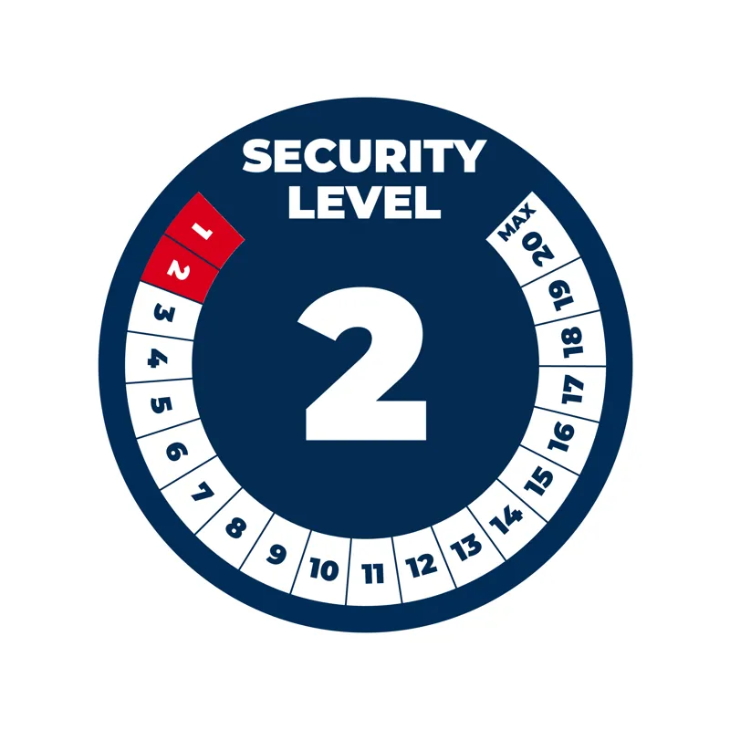 ABUS 1200 Web Chain Locks - Black-1