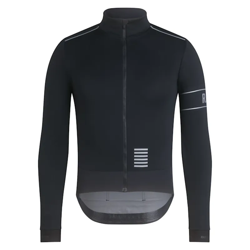 Rapha Men's Pro Team Long Sleeve Windstopper Jersey - Black/Black