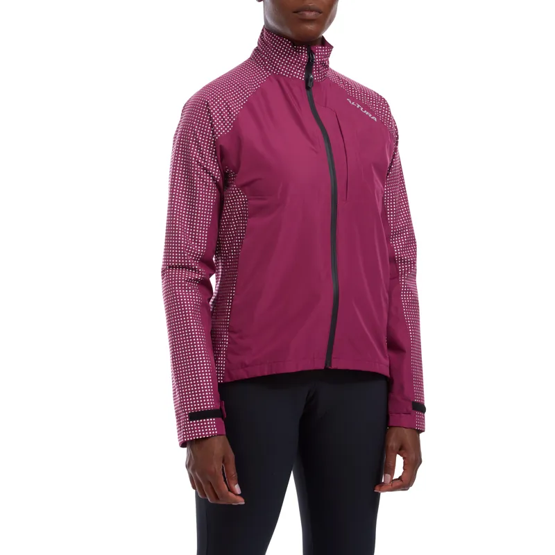 2021 Altura Women's Nightvision Storm Waterproof Jacket in Pink