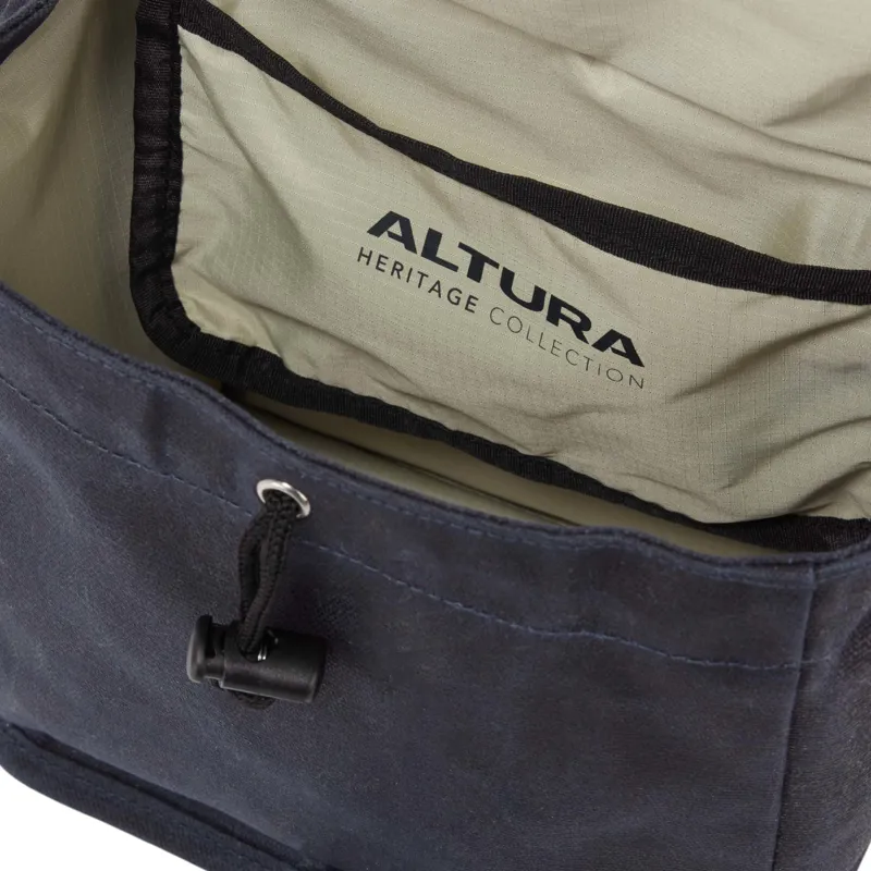 Altura 5L Heritage Cycling Bar Bag in Navy-1