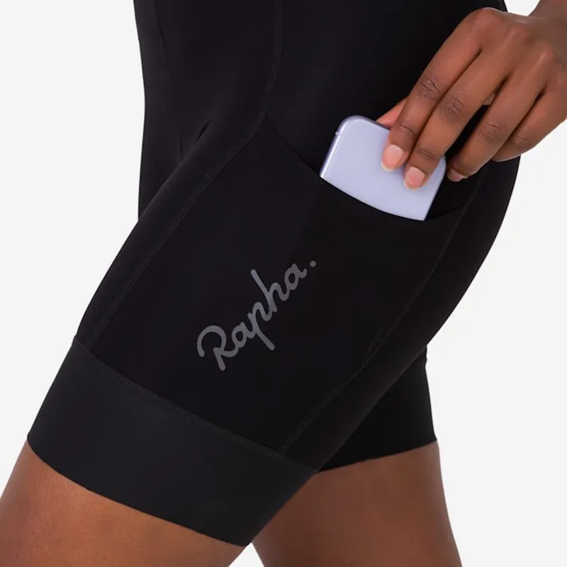 Rapha Women's Short Cargo Short - Black/Grey-3