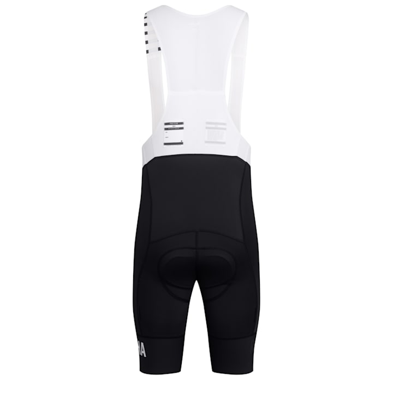 Rapha Pro Team Bib Shorts - Regular - Black / White-1