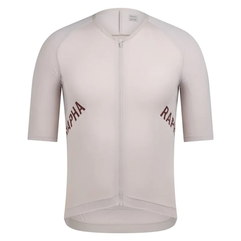 Rapha Pro Team Aero Jersey - Silver Gray / Rum Raisin