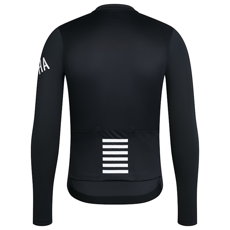 Rapha Men's Pro Team Long Sleeve Lightweight Jersey - Anthracite/Graphite-1