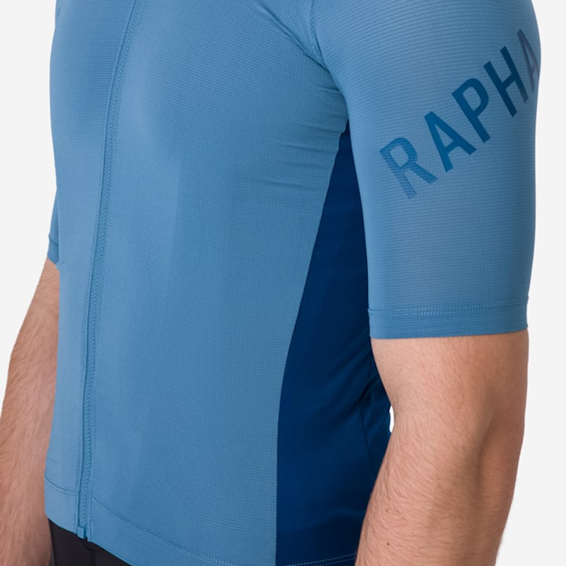 Rapha Pro Team Jersey - Dusted Blue / Jewelled Blue-4