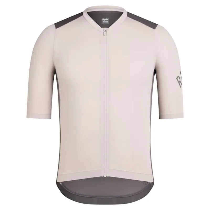 Rapha Pro Team Jersey - Silver Gray / Rum Raisin