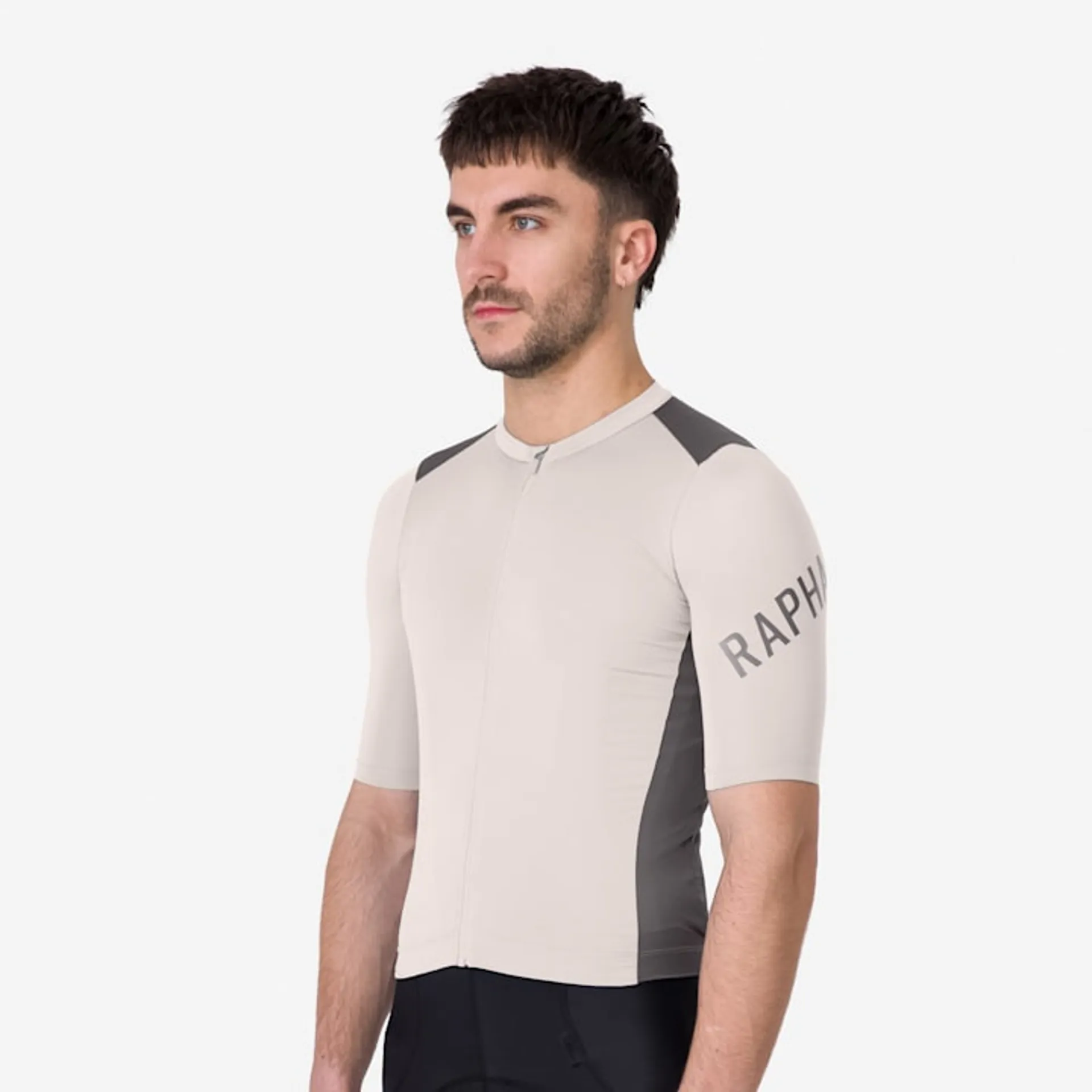 Rapha Pro Team Jersey - Silver Gray / Rum Raisin