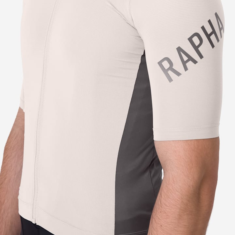 Rapha Pro Team Jersey - Silver Gray / Rum Raisin-4