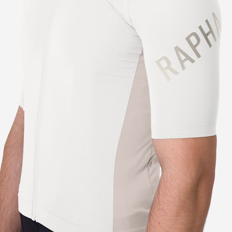Rapha Pro Team Jersey - White Alyssum / Silver Gray-4