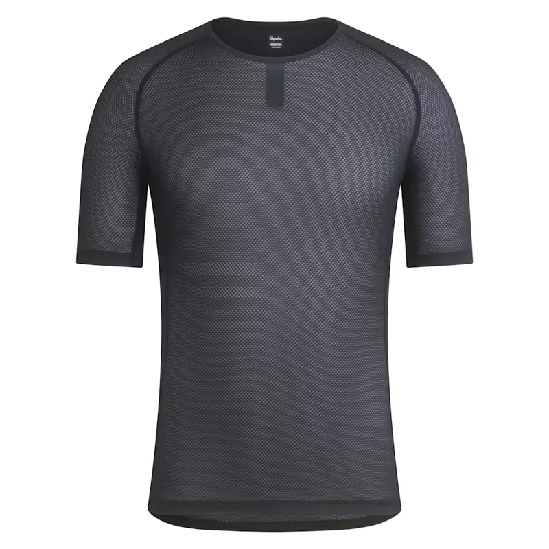 Rapha Lightweight Base Layer - Short Sleeve - Black / Black