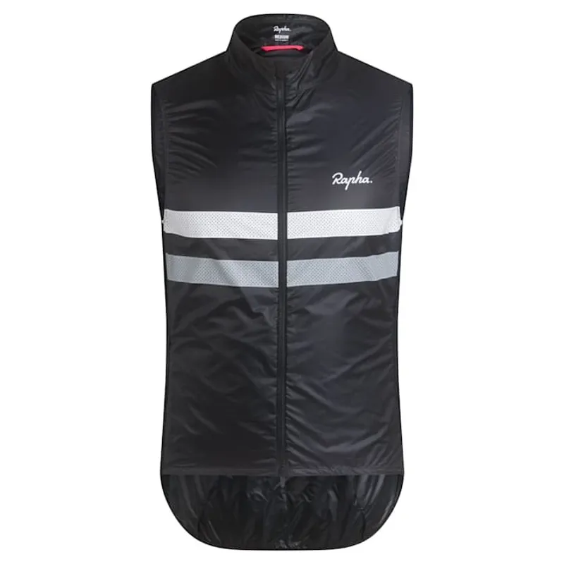 Rapha Men's Brevet Gilet - Black/Light Grey/White