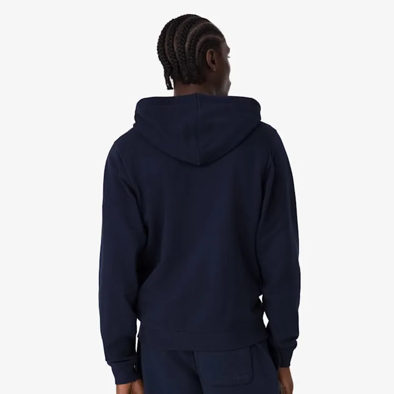 Rapha Men's Cotton Zip Hoodie - Dark Navy/Black-3
