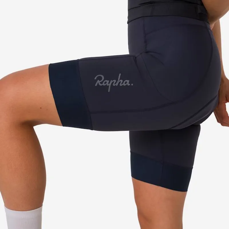 Rapha Women's Regular Cargo Shorts - Black/Black-5