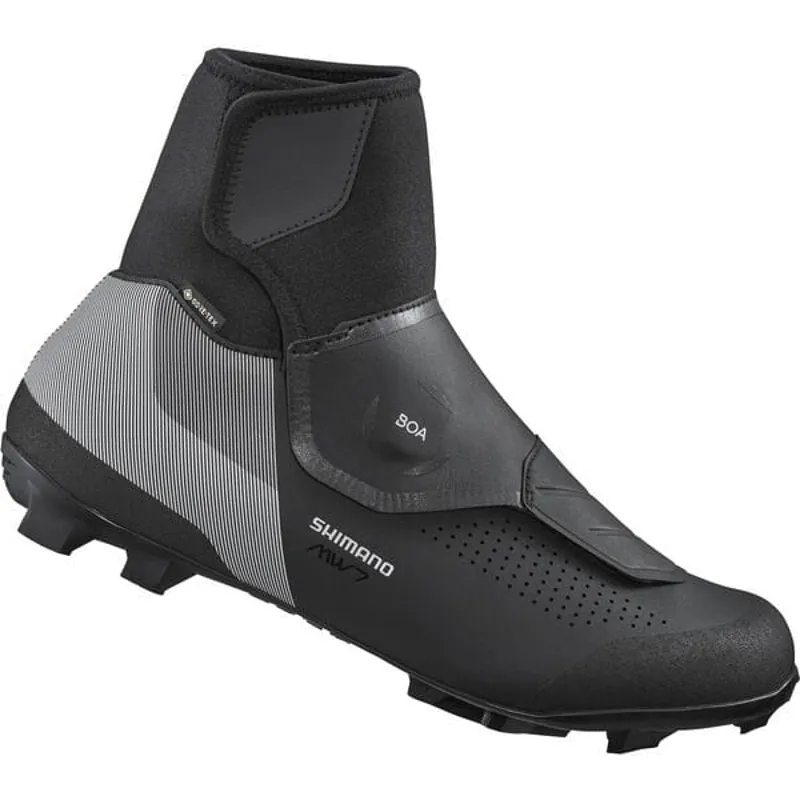 Shimano MW7 Gore-Tex - 2bolt Mountain Bike Shoes - Black