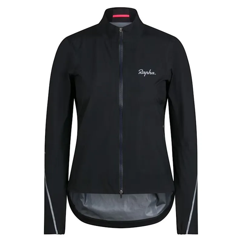 Women's Rapha Gore-Tex Rain Jacket - Black/Silver