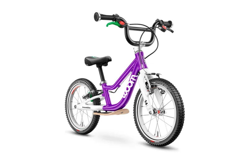 woom ORIGINAL 1 Plus - 14inch Lightweight Balance Bike - Purple-1